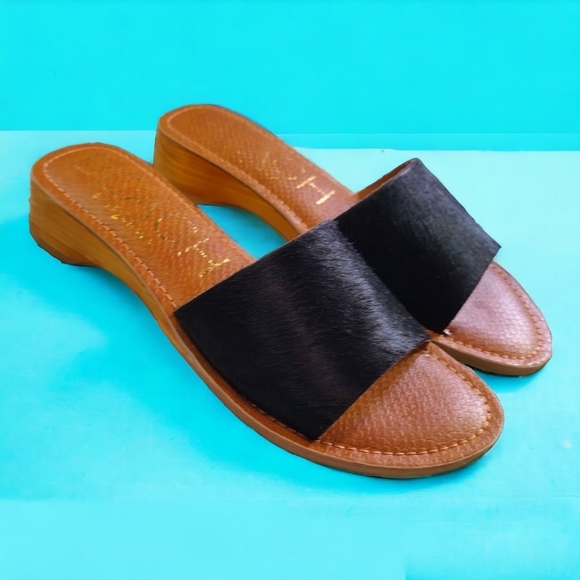 Beach by Matisse Shoes - Matisse Havana Cow Hair Sandals for Women